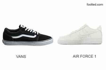 vans oder nike air force|Vans vs Air Force 1 Shoes .